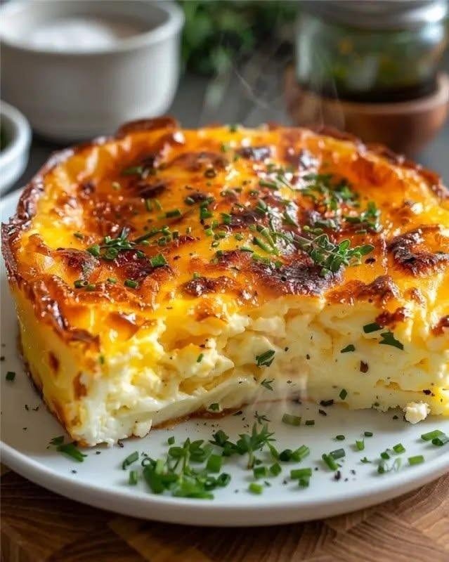 Baked Cottage Cheese Eggs