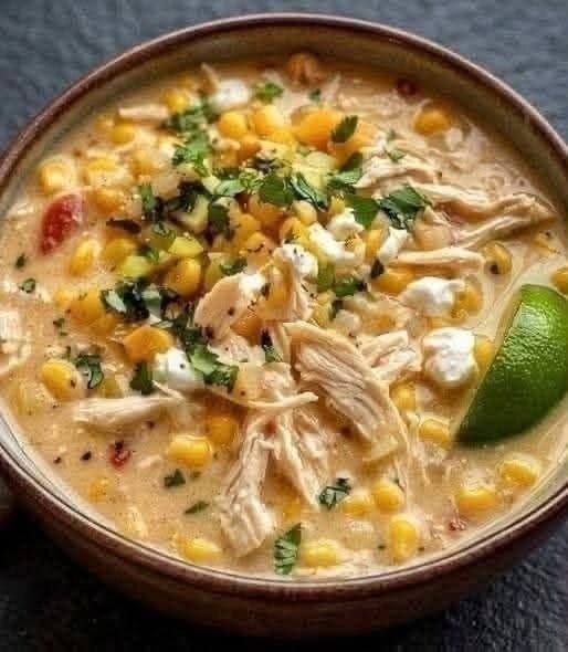 Mexican Street Corn White Chicken Chilli
