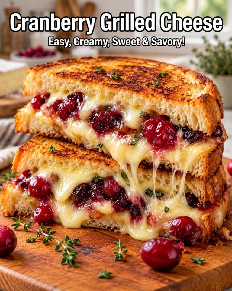 Cranberry Grilled Cheese