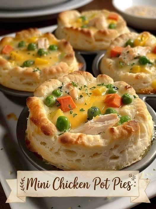 Mini Chicken Pot Pies