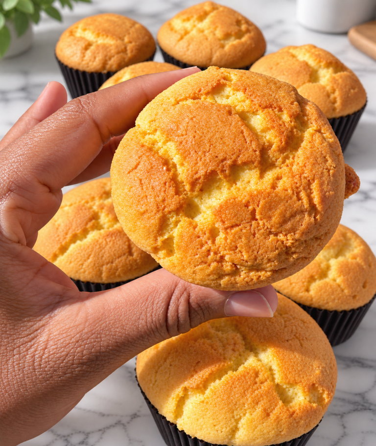 Bakery-Style Golden Muffins