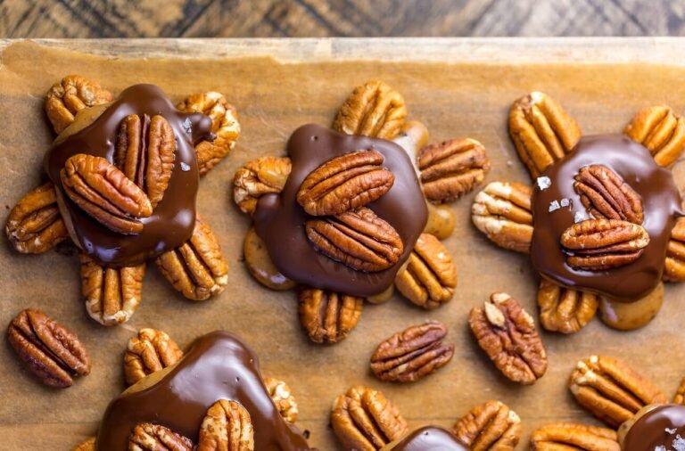 Crunchy Chocolate Pecan Billionaires
