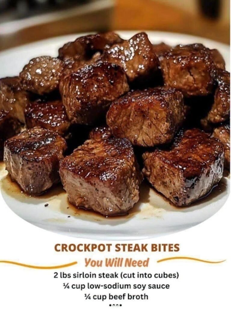 Crockpot Steak Bites