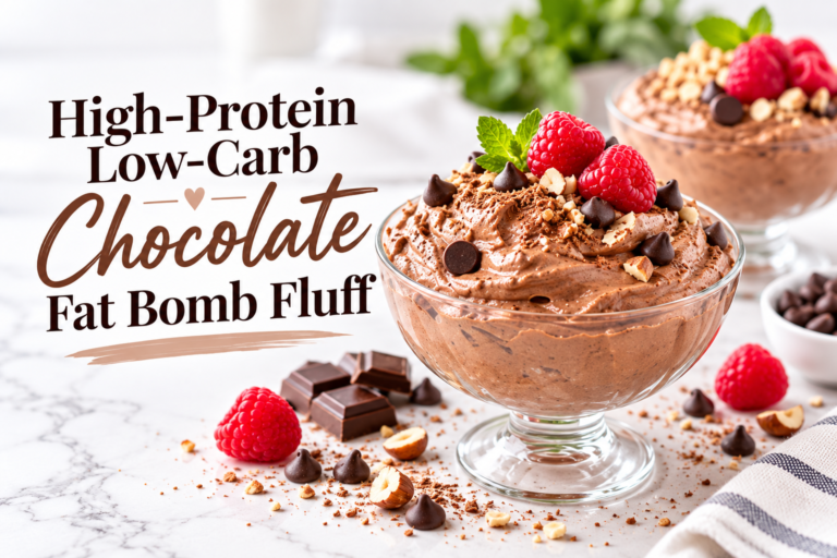 Chocolate Fat Bomb Fluff